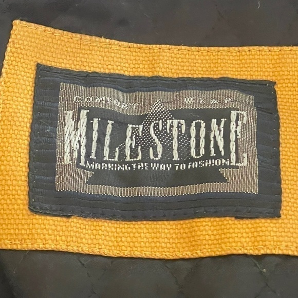 Pre-Owned men’s MILESTONES casual jacket SIZE XL - Picture 9 of 16